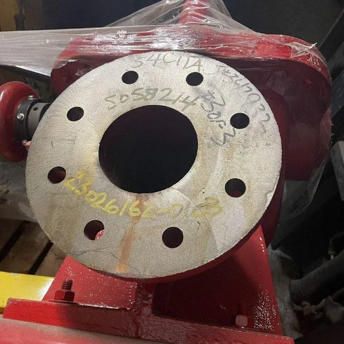 Fire-pump component descaled with VertKleen Descaler